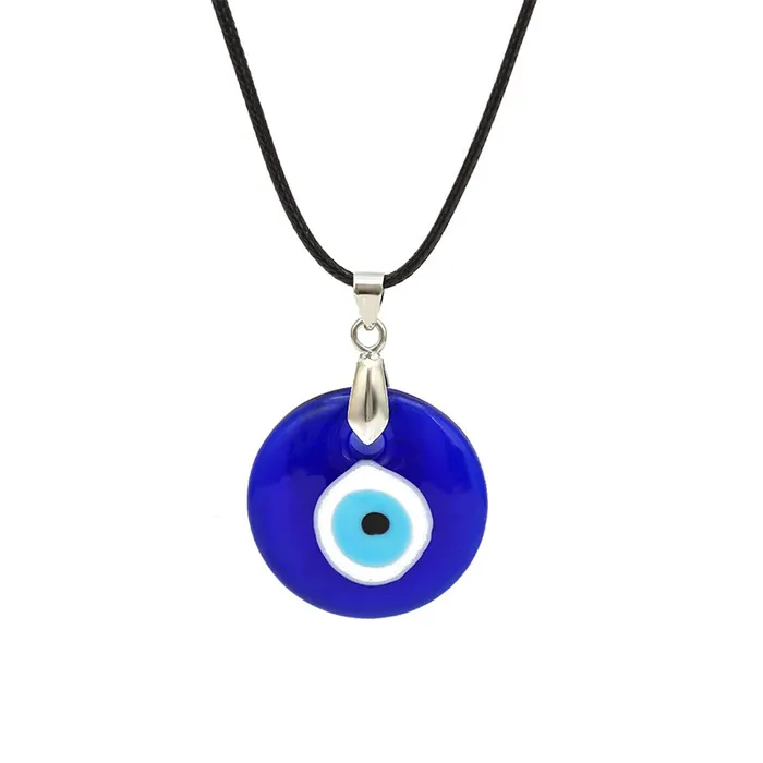 Necklaces Yellow Chimes Evil Eye Pendant for WomenFashion Evil Eye Locket Pendant Charm Black Leather Rope Pendant for Men and Women Yellow Chimes Necklaces Yellow Chimes Evil Eye Pendant for WomenFashion Evil Eye Locket Pendant Charm Black Leather Rope Pendant for Men and Women Yellow Chimes