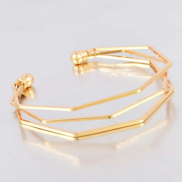 Necklaces Yellow Chimes Latest Collection Western Style Gold Plated Kada Bracelet For Women And Girls Yellow Chimes