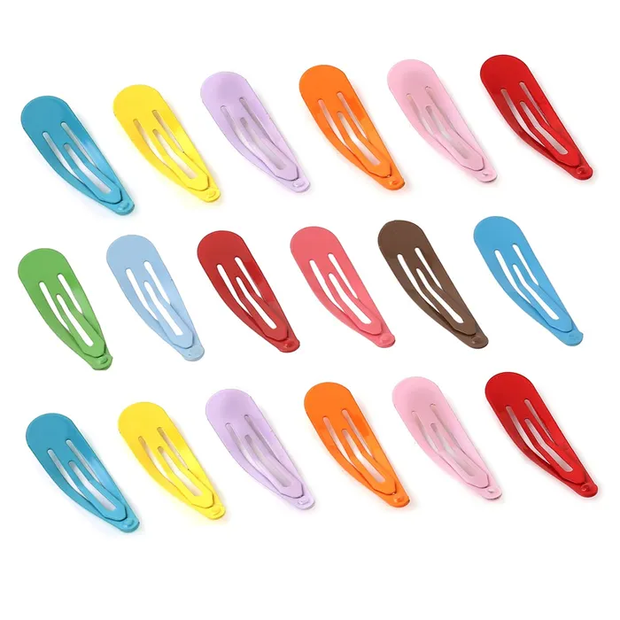 Necklaces Yellow Chimes Melbees by Yellow Chimes Hair Clips for Girls Kids Hair Clip Hair Accessories for Girls Babys 18 Pcs Multicolor Snap Hair Clips Tic Tac Clips Hairclips for kids Baby Teens Toddlers