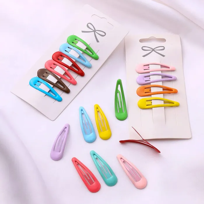 Necklaces Yellow Chimes Melbees by Yellow Chimes Hair Clips for Girls Kids Hair Clip Hair Accessories for Girls Babys 18 Pcs Multicolor Snap Hair Clips Tic Tac Clips Hairclips for kids Baby Teens Toddlers