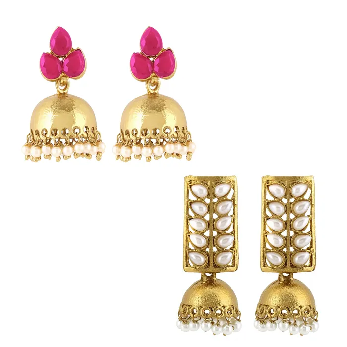 Necklaces Yellow Chimes Yellow Chimes Bangles for Women CZAD Crystal Studded 2 Pc Gold Plated Traditional Bangle Set for Women and Girls 28 Necklaces Yellow Chimes Yellow Chimes Bangles for Women CZAD Crystal Studded 2 Pc Gold Plated Traditional Bangle Set for Women and Girls 28