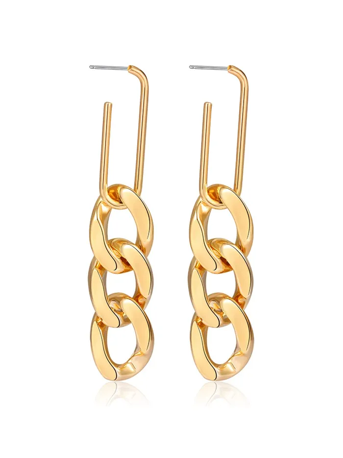 Necklaces Yellow Chimes Yellow Chimes Earrings for Women and Girls Fashion Golden Dangler Western Style Long Link Chain Danglers Earrings Birthday Gift for Girls Women Anniversary Gift for Wife Necklaces Yellow Chimes Yellow Chimes Earrings for Women and Girls Fashion Golden Dangler Western Style Long Link Chain Danglers Earrings Birthday Gift for Girls Women Anniversary Gift for Wife