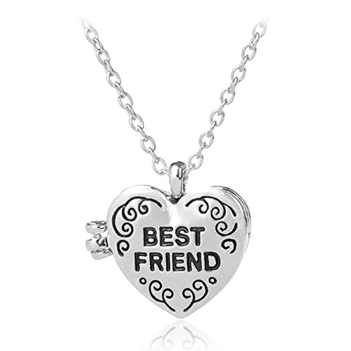 Necklaces Yellow Chimes Yellow Chimes Heart Locket for Women Silver Heart Locket OpenAble Style Best Friends Necklace Chain Pendant for Girls and WomenBestie Gift Necklaces Yellow Chimes Yellow Chimes Heart Locket for Women Silver Heart Locket OpenAble Style Best Friends Necklace Chain Pendant for Girls and WomenBestie Gift
