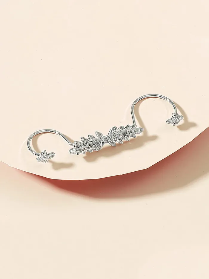 Necklaces Yellow Chimes Yellow Chimes Palm Cuff for women Latest Fashion Crystal Hand Cuff Palm Bracelet For Women and Girls