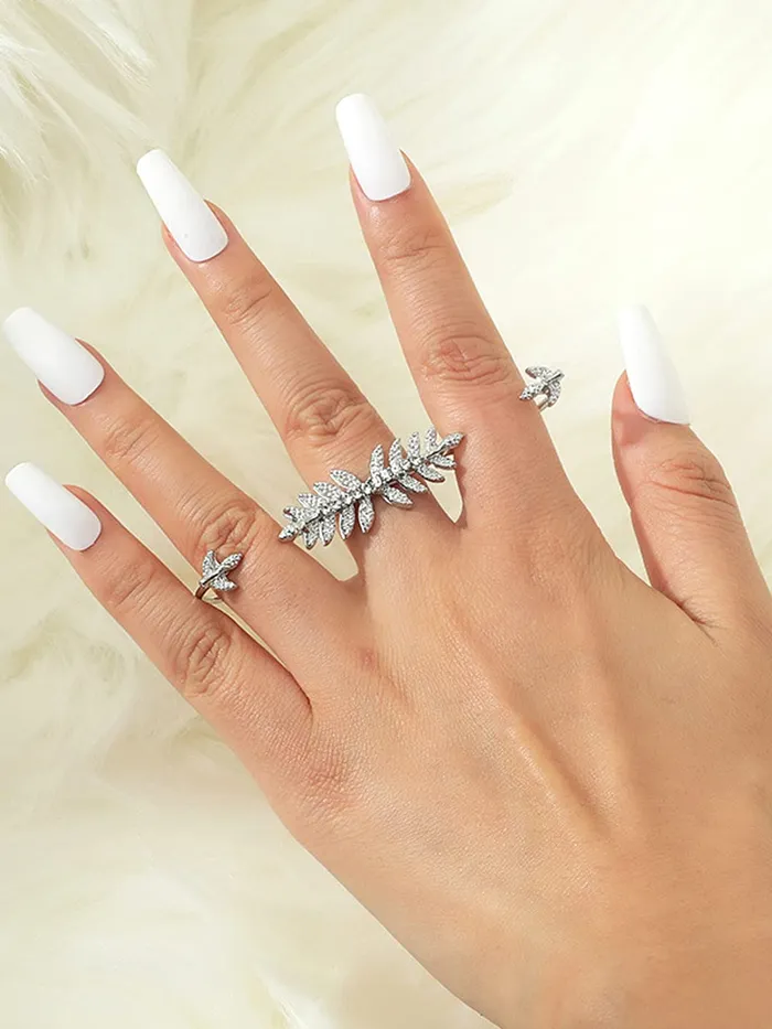 Necklaces Yellow Chimes Yellow Chimes Palm Cuff for women Latest Fashion Crystal Hand Cuff Palm Bracelet For Women and Girls