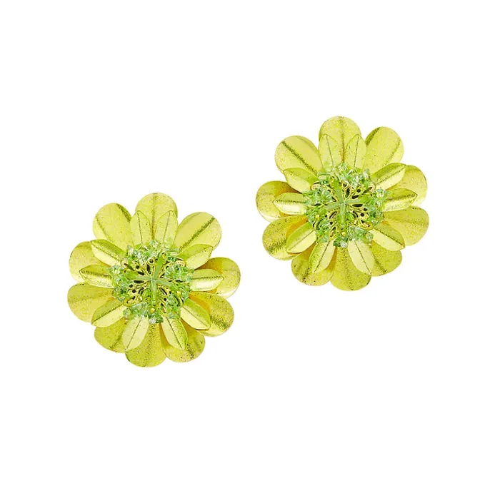 Oscar De La Renta Earrings Daisy Earrings