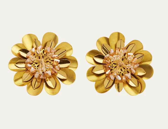 Oscar De La Renta Earrings Daisy Earrings Oscar De La Renta Earrings Daisy Earrings