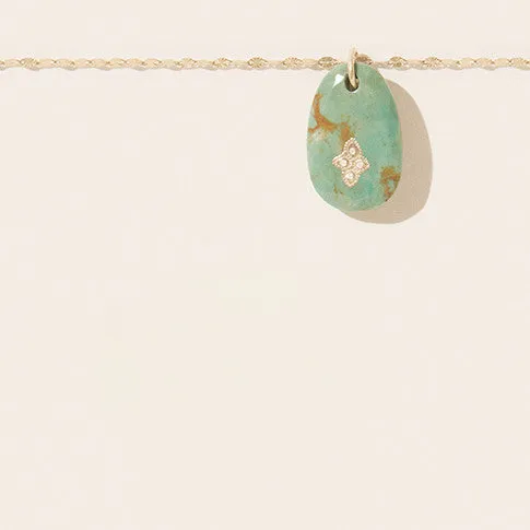 Pascale Monvoisin Earrings GAIA No 1 Turquoise
