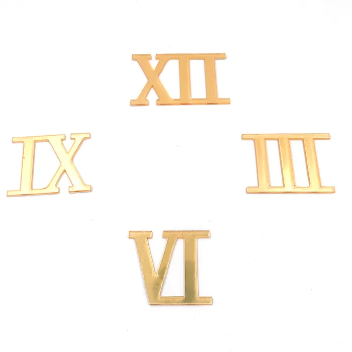 PreStyled Sets Resinarthub Acrylic Clock Accessories Gold 14 variants PreStyled Sets Resinarthub Acrylic Clock Accessories Gold 14 variants