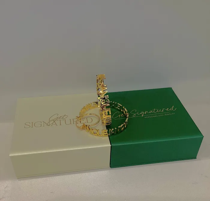 ReadyToShip Hoop Name Earrings Get Signatured Earrings ReadyToShip Hoop Name Earrings Get Signatured Earrings