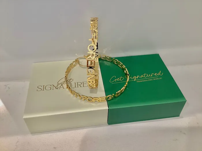 ReadyToShip Hoop Name Earrings Get Signatured Earrings ReadyToShip Hoop Name Earrings Get Signatured Earrings