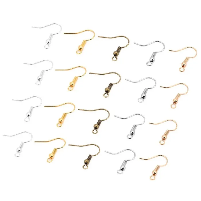 Resin Art Hub Earring Hook Clasps 21x18mm 20 pieces or 10 pairs Earrings