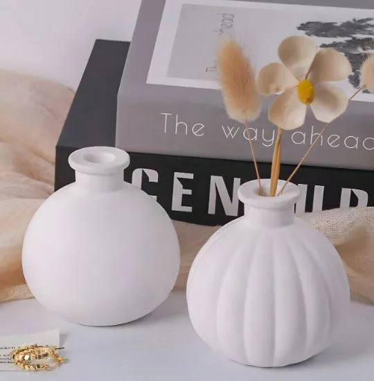 Resin Art Hub Flower Vase Decoration Silicone Mold Earrings
