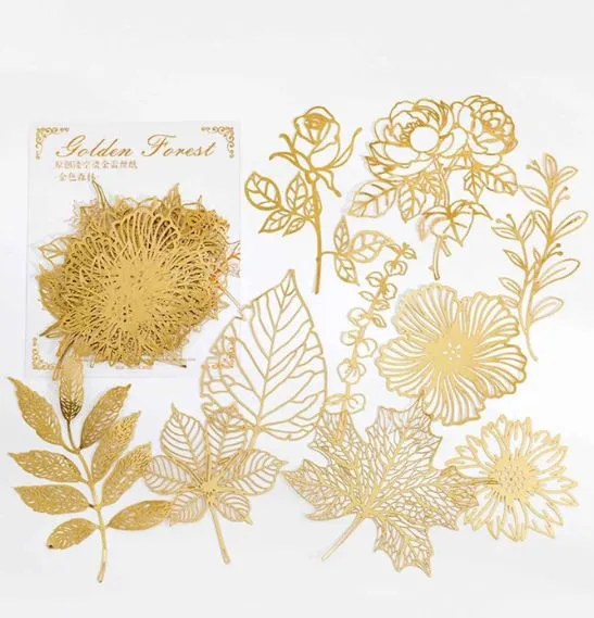 RESIN ART HUB Necklaces 10pcs Leaf Design Craft Paper for Resin Art