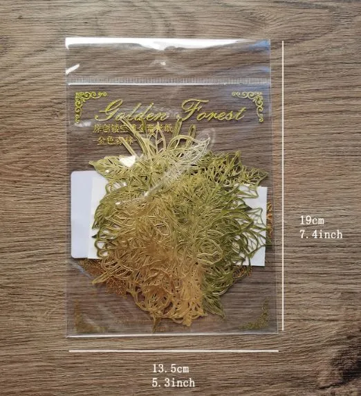RESIN ART HUB Necklaces 10pcs Leaf Design Craft Paper for Resin Art