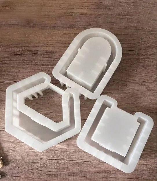 Resin Art Hub Necklaces Aromatherapy Burner Silicone Mold For Jesmonite Art