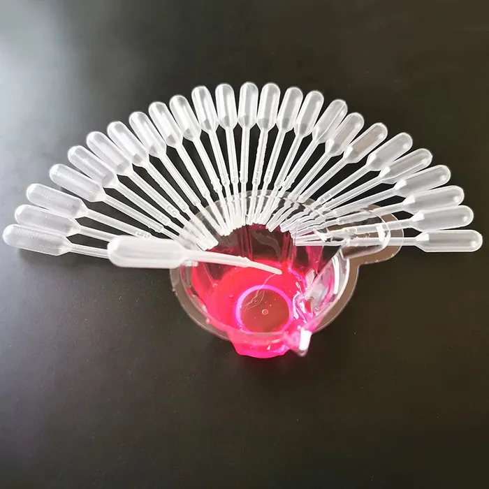 Resin Art Hub Necklaces Pipette For Silicone Mould Pack of 100 6 variants
