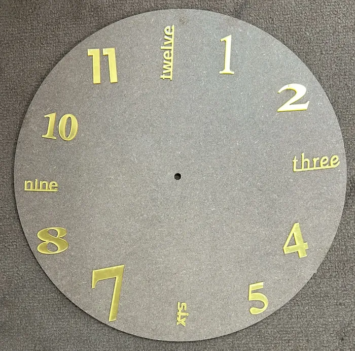 Resinarthub Necklaces Acrylic Cutting Words and Numeric Digits for Clock Making