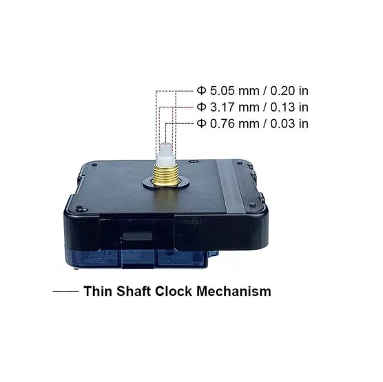 Rings Round Archer Shape Clock HandNeedle Resin Art Hub