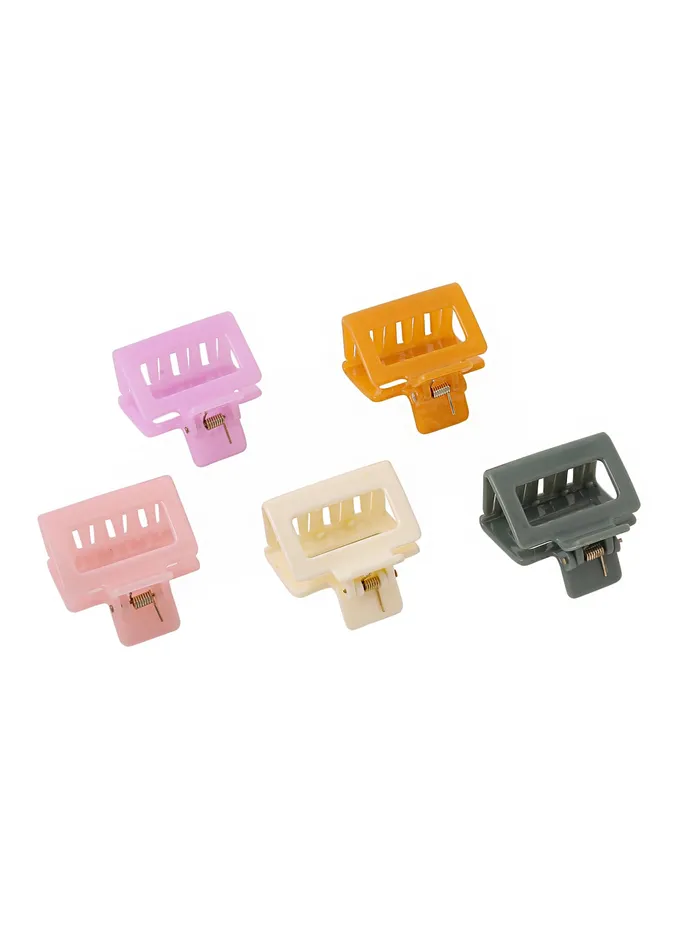 Rings Yellow Chimes Yellow Chimes Claw Clips for Women Hair Clutches for Women Hair Accessories For Women Set of 5 Pcs Claw Clip Multicolor Big Clutchers for Hair Clutcher for women and Girls Gift for Women