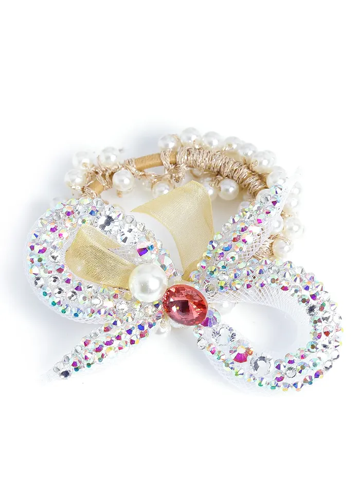 Rings Yellow Chimes Yellow Chimes Hair Tie Fancy Hair Band Crystal Studded Decorative Ponytail Holder Hair Accessories for Women Pack of 1 White Meduim YCHARBWM006WH Rings Yellow Chimes Yellow Chimes Hair Tie Fancy Hair Band Crystal Studded Decorative Ponytail Holder Hair Accessories for Women Pack of 1 White Meduim YCHARBWM006WH