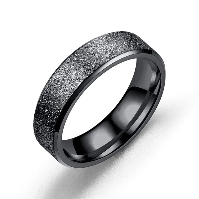 Rings Yellow Chimes Yellow Chimes Ring for Men Combo of 2 PCs Western Style Titanium Collection Stardust Gold Black Band Stainless Steel Rings for Men and Boys
