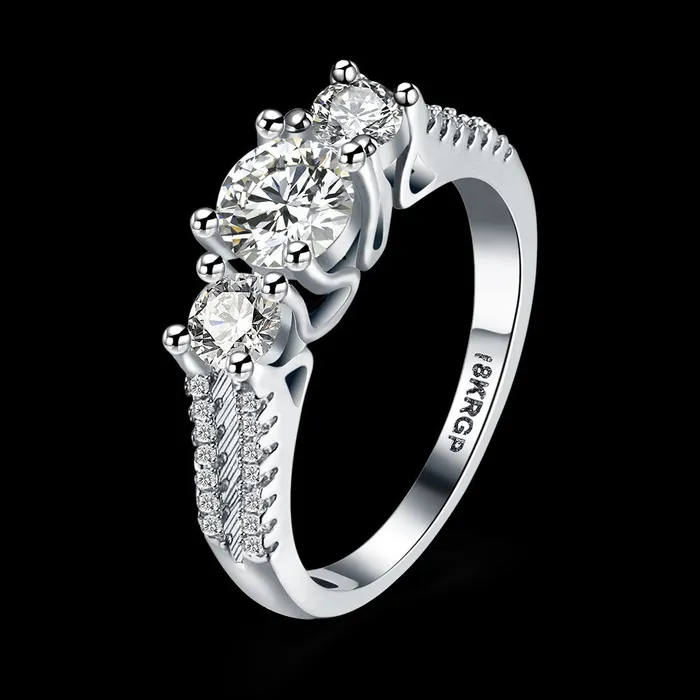 Rings Yellow Chimes Yellow Chimes Rings for Women and Girls Silver Adjustable Ring for Girls Valentine Special Silver Toned White Crystal Finger Ring for Women Birthday Gifts For Women Valentine Gift for Girls