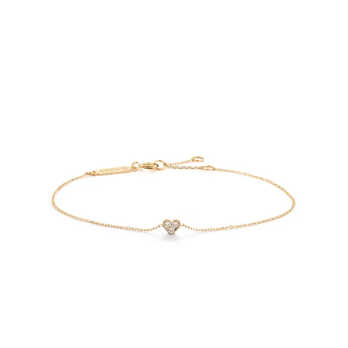 SOPHIE Diamond Heart Bracelet AURELIE GI Bracelets