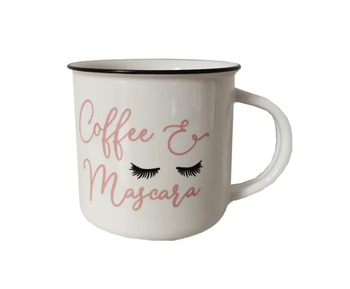 Splash Earrings Coffee Mascara Mug