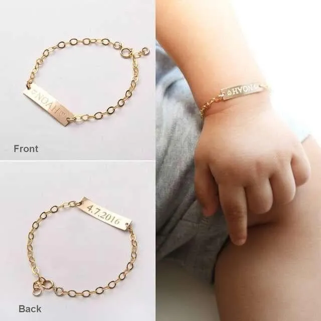 The Signature Collection Co Bracelets Baby Name Bracelet
