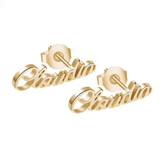 The Signature Collection Co Personalized Name Earrings Earrings