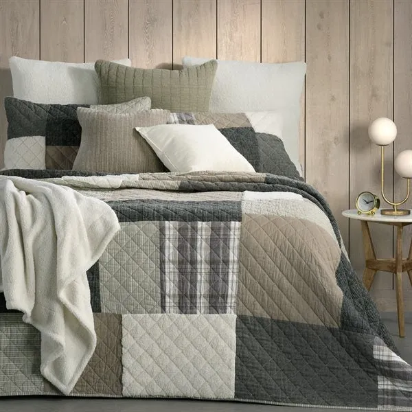 Theory Patchwork KING Quilt Set Brunelli Rings