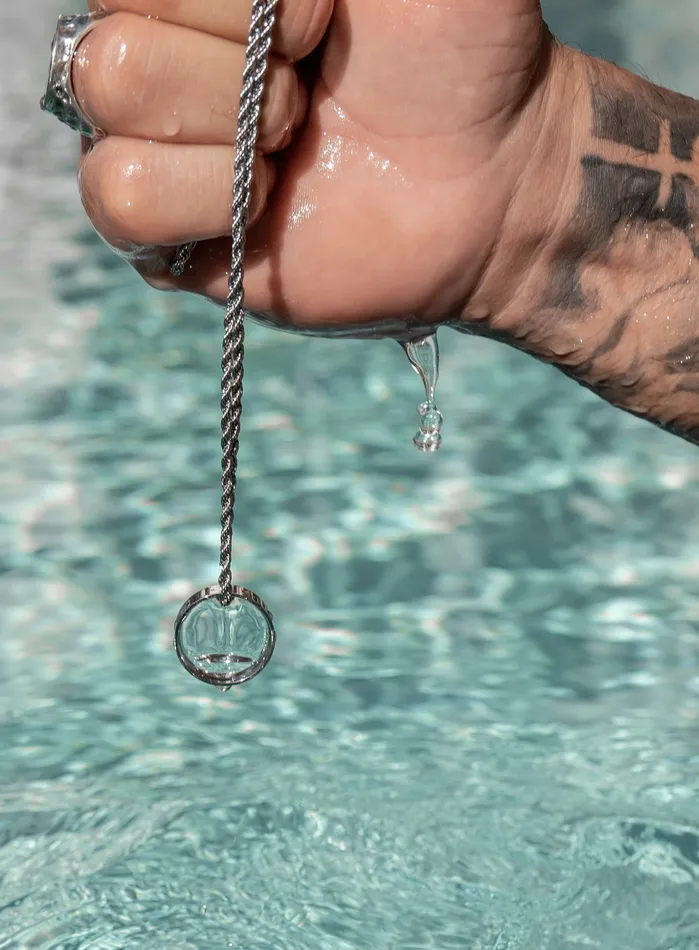 Waterproof Stainless Steel Ring Necklace for men WE ARE ALL SMITH Mens Jewelry Clothing Necklaces