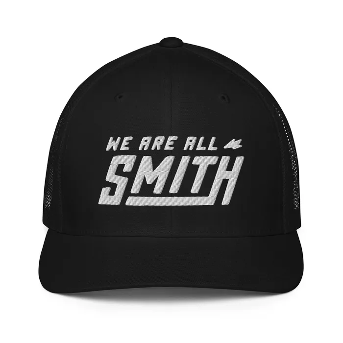 WE ARE ALL SMITH Mens Jewelry Clothing Closedback black We Are All Smith trucker cap Rings
