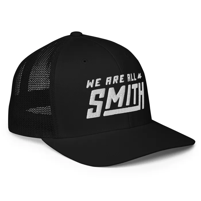 WE ARE ALL SMITH Mens Jewelry Clothing Closedback black We Are All Smith trucker cap Rings