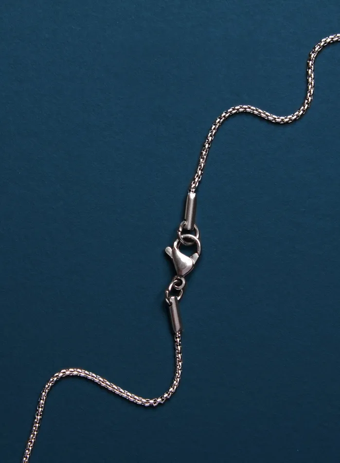 WE ARE ALL SMITH Mens Jewelry Clothing Necklaces Waterproof Saint Christopher Necklace for Men