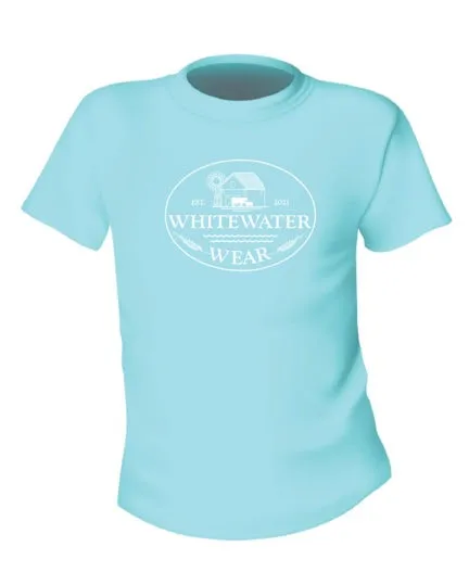 Whitewater TShirtLight Blue Candlewick Gift Shop Necklaces