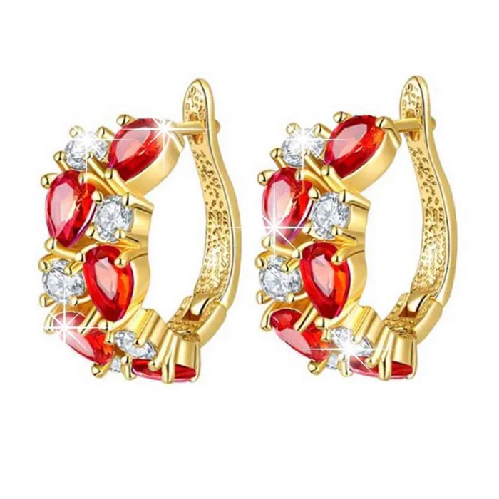 Yellow Chimes Bracelets Yellow Chimes Elegant Sparkling Cubic Zircon Crystals Gold Plated Clip on Hoops Earrings for Women Yellow Chimes Bracelets Yellow Chimes Elegant Sparkling Cubic Zircon Crystals Gold Plated Clip on Hoops Earrings for Women