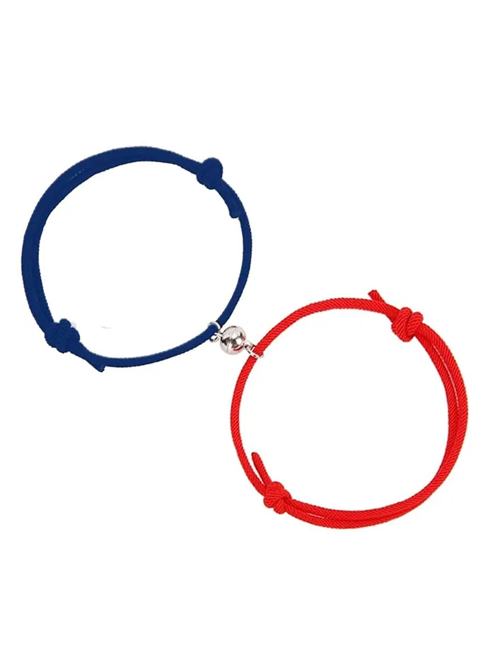 Yellow Chimes Combo Bracelets for Unisex Set Of 2 Pcs Black Red Adjustable Threaded Attraction Ball Bracelet for Unisex AdultsBoys and Girls Yellow Chimes Rings Yellow Chimes Combo Bracelets for Unisex Set Of 2 Pcs Black Red Adjustable Threaded Attraction Ball Bracelet for Unisex AdultsBoys and Girls Yellow Chimes Rings