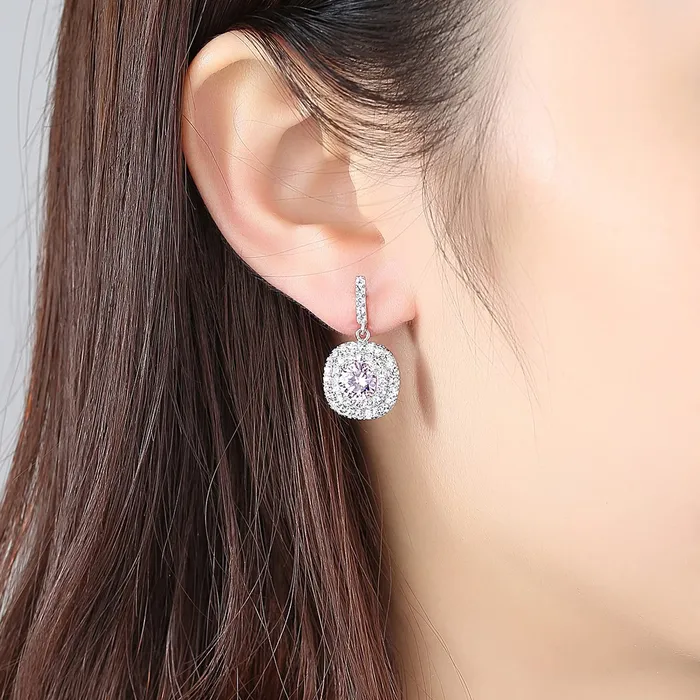 Yellow Chimes Earrings for Women and Girls Green Crystal Drop Earrings Silver Toned Crystal Green Drop Earrings for women Birthday Gift for girls and women Anniversary Gift for Wife Yellow Chimes Necklaces