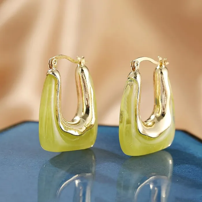 Yellow Chimes Earrings for Women and Girls Hoops Earrings 2 Pair Combo of Gold Plated Twisted and Stone Hoop Earrings Birthday Gift for girls and women Anniversary Gift for Wife Yellow Chimes Bracelets