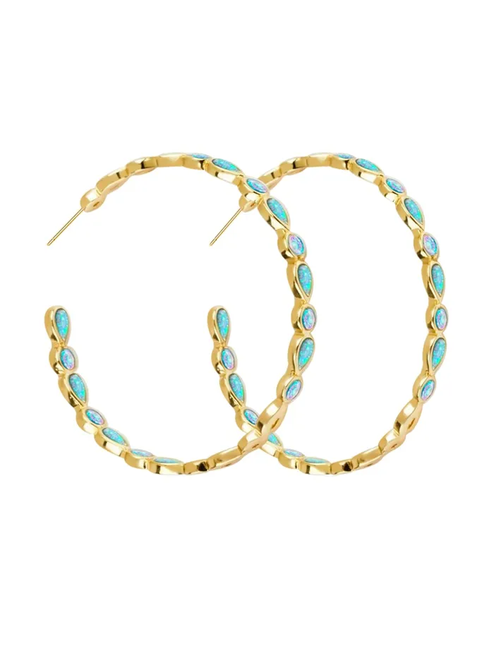 Yellow Chimes Earrings For Women Blue Color Hoop Earring For Women and Girl Yellow Chimes Necklaces Yellow Chimes Earrings For Women Blue Color Hoop Earring For Women and Girl Yellow Chimes Necklaces
