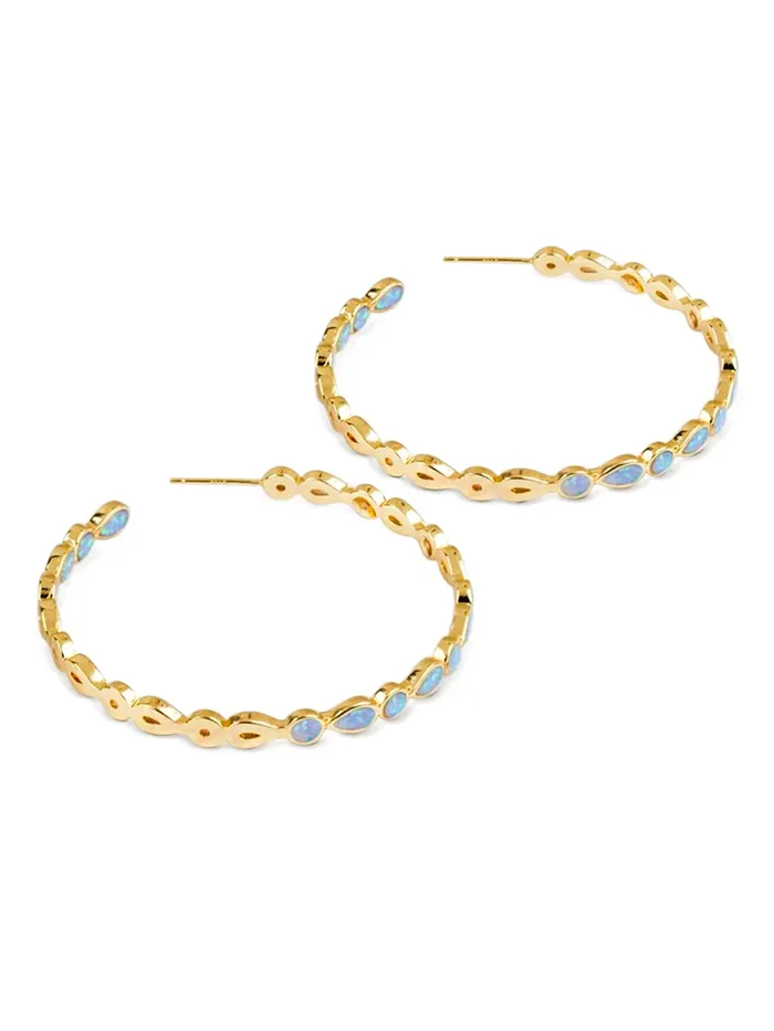 Yellow Chimes Earrings For Women Blue Color Hoop Earring For Women and Girl Yellow Chimes Necklaces