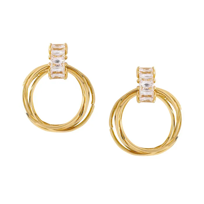 Yellow Chimes Earrings For Women Gold Tone Layered Round Shaped Crystal Stud Drop Earrings For Women and Girls Yellow Chimes Bracelets Yellow Chimes Earrings For Women Gold Tone Layered Round Shaped Crystal Stud Drop Earrings For Women and Girls Yellow Chimes Bracelets