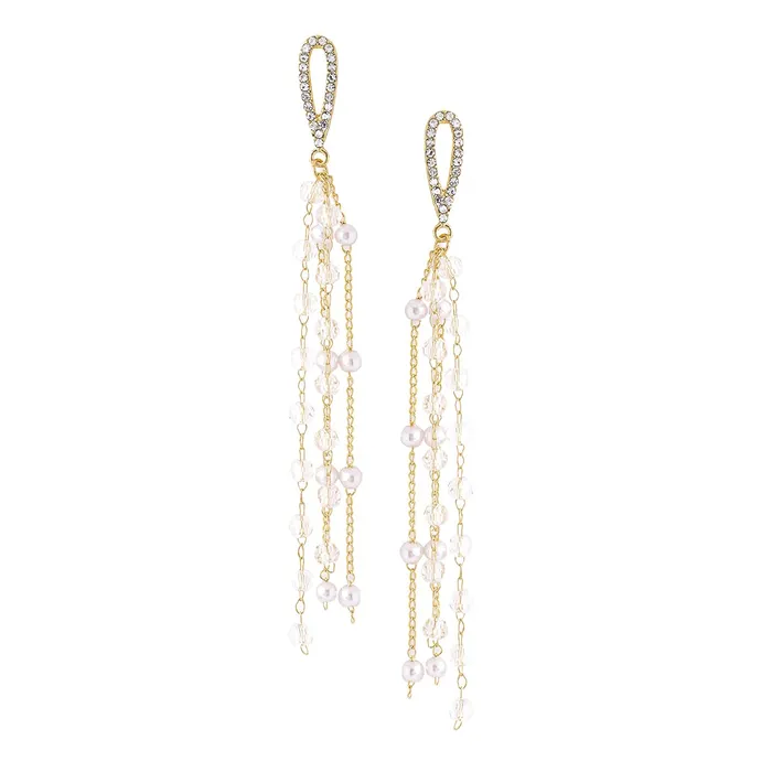 Yellow Chimes Earrings For Women Gold Tone Pearl Studded Teardrop Shape Stud With White Chandelier Tassel Dangler Earrings For Women and Girls Yellow Chimes Rings Yellow Chimes Earrings For Women Gold Tone Pearl Studded Teardrop Shape Stud With White Chandelier Tassel Dangler Earrings For Women and Girls Yellow Chimes Rings