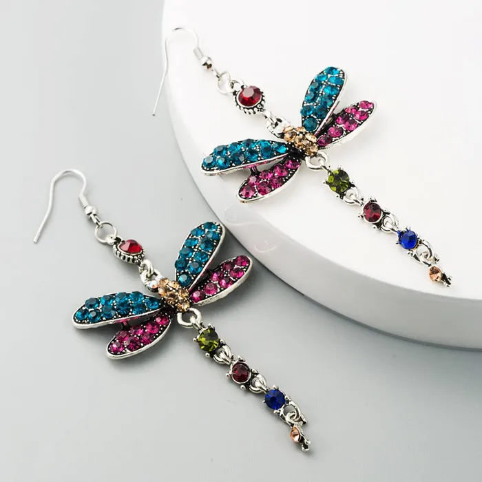 Yellow Chimes Earrings Yellow Chimes Earrings for Women and Girls Butterfly Drop EarringsSilver Plated Multicolor Drop Earrings Birthday Gift for girls and women Anniversary Gift for Wife
