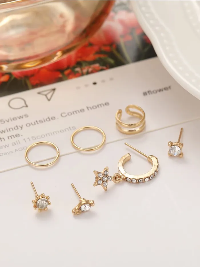 Yellow Chimes Earrings Yellow Chimes Earrings for Women and Girls Fashion Ear Cuff Adjustable Ear Cuffs for Women Cartilage Clip on Earrings Birthday Gift for girls and women Anniversary Gift for Wife Design8