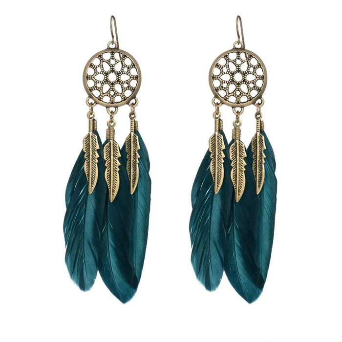 Yellow Chimes Earrings Yellow Chimes Green Feather Latest Long Tassel Earrings for Women and Girls Yellow Chimes Earrings Yellow Chimes Green Feather Latest Long Tassel Earrings for Women and Girls