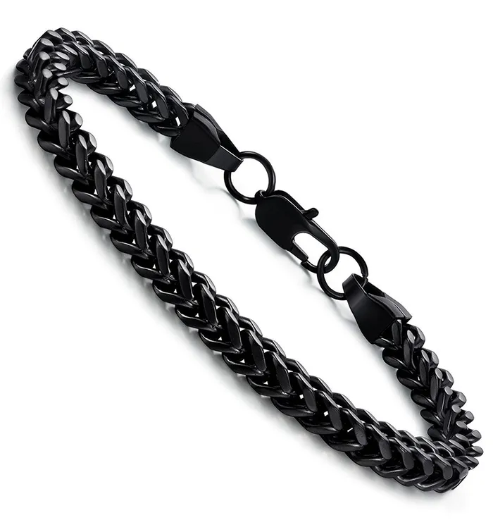 Yellow Chimes Earrings Yellow Chimes Stylish Stainless Steel Curb Chain Black Bracelet for MenUnisex Yellow Chimes Earrings Yellow Chimes Stylish Stainless Steel Curb Chain Black Bracelet for MenUnisex