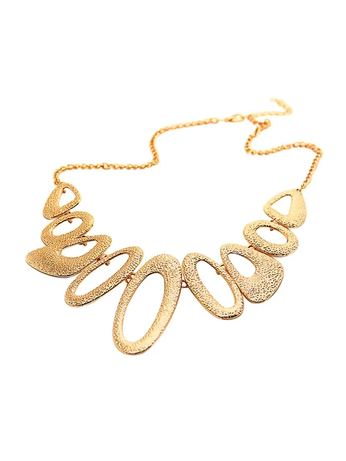 Yellow Chimes Necklace for Women and Girls Fashion Golden Necklace for Women Western Gold Plated Statement Style Necklace Birthday Gift for Girls Women Anniversary Gift for Wife Yellow Chimes Bracelets